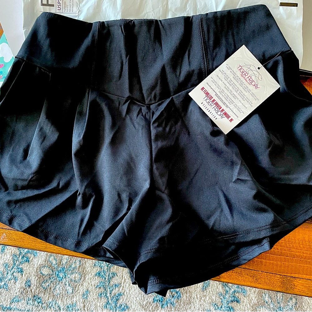 Tiger Friday size Small Adult. Black Pettishorts